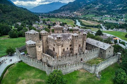 Fenis Castle, B-tier castle in Italy