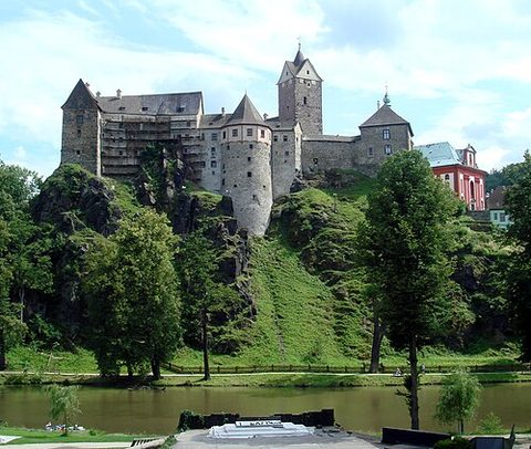 Loket Castle, C-tier castle in Czechia