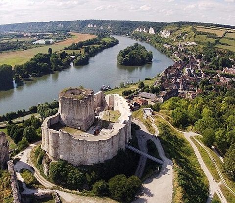 Château Gaillard, C-tier castle in France