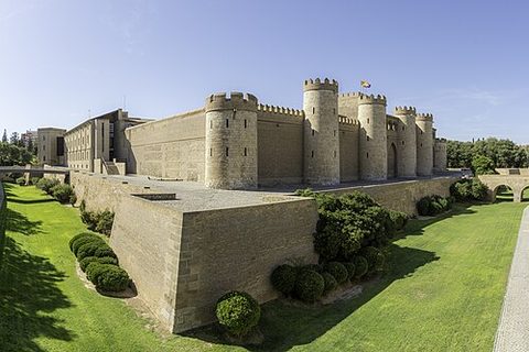 Aljafería, B-tier castle in Spain