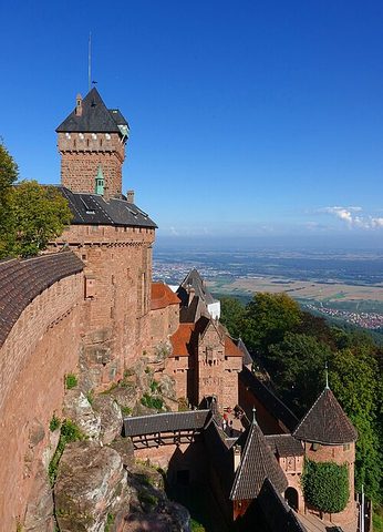 Château du Haut-Koenigsbourg, A-tier castle in France