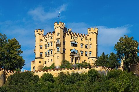 Hohenschwangau Castle, B-tier castle in Germany