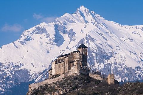 Valère Basilica, B-tier castle in Switzerland